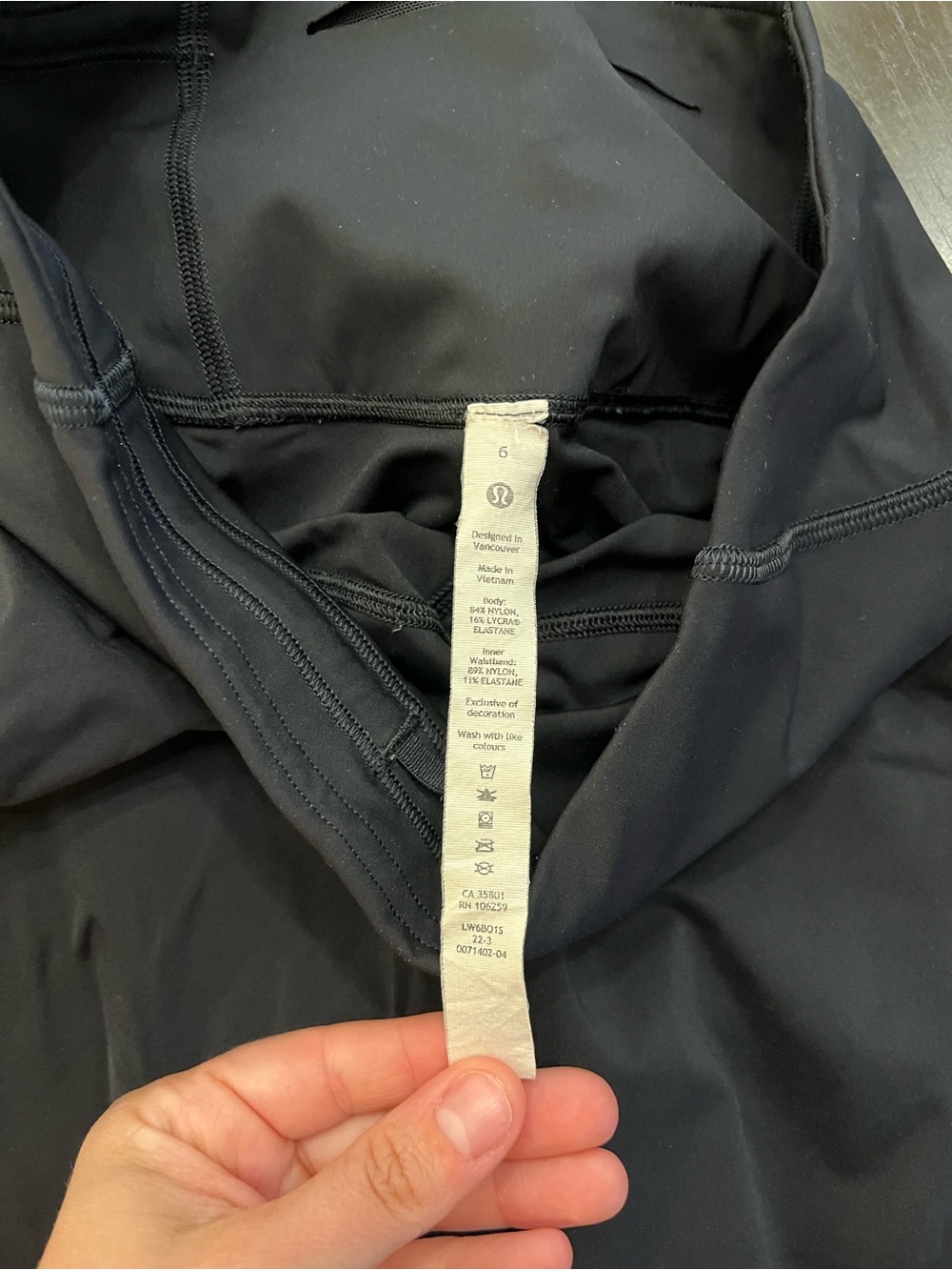 lululemon athletica Black High-Rise Leggings - Picture 7 of 7